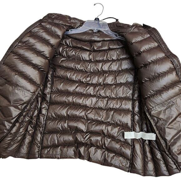ZShow packable Down‎ jacket coat sz Small - Picture 5 of 9